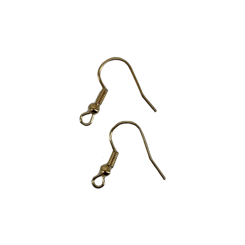 Metaliniai kabliukų auskarai (20 vnt.)