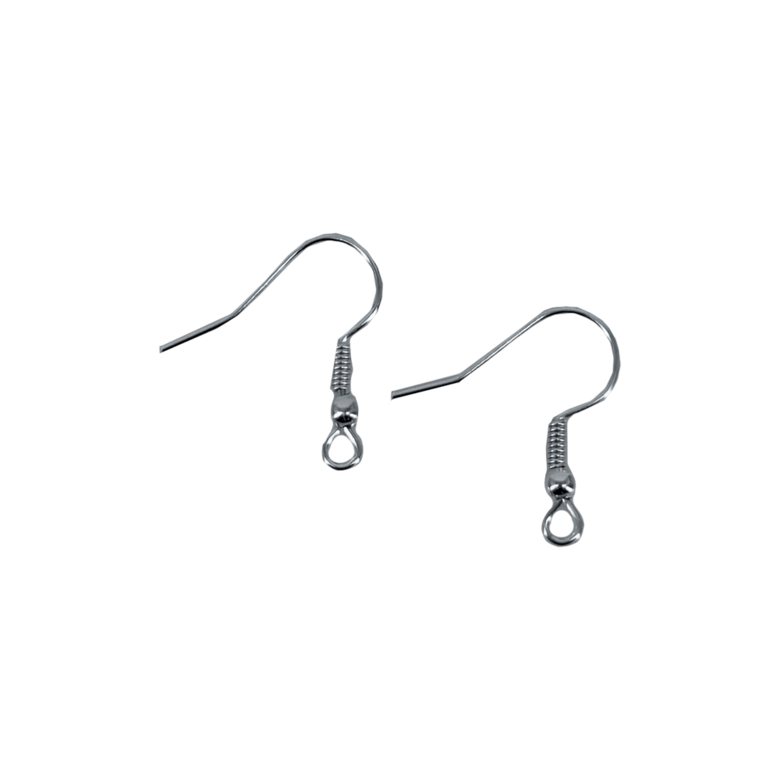 Metaliniai kabliukų auskarai (20 vnt.)