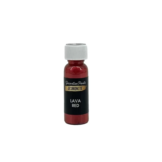 Jesmonite dekoratīvā krāsa - Lava red 30 ml