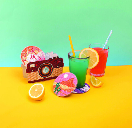 Graine Creative dekoruojamų padėkliukų rinkinys su kristalais