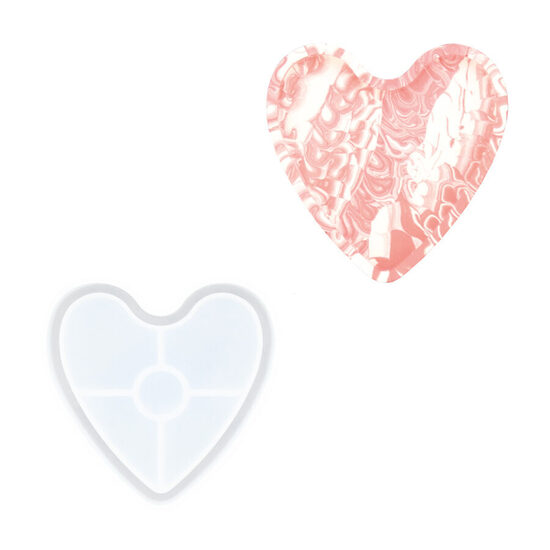 Silicone mold – Tray (heart)