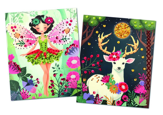 Graine Creative siuvinėjimo rinkinys „Užburtas miškas“