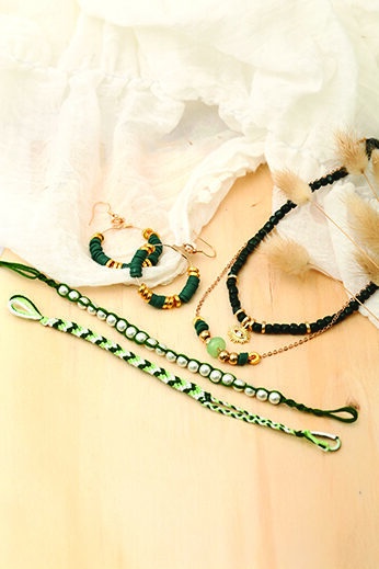 Graine Creative papuošalų gamybos rinkinys „Jade“