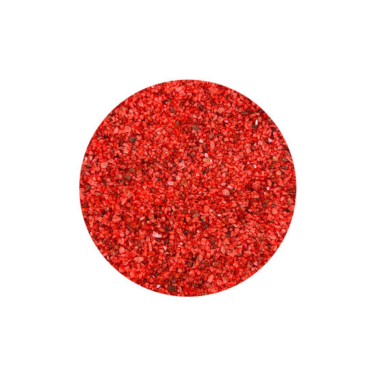 GlassRoxx pārstrādāta stikla granulāts, 150 g - Traffic Red