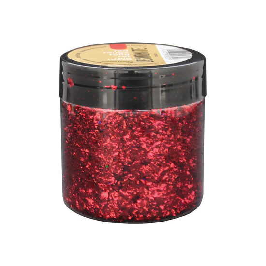 Metallic flakes 5 g – Red