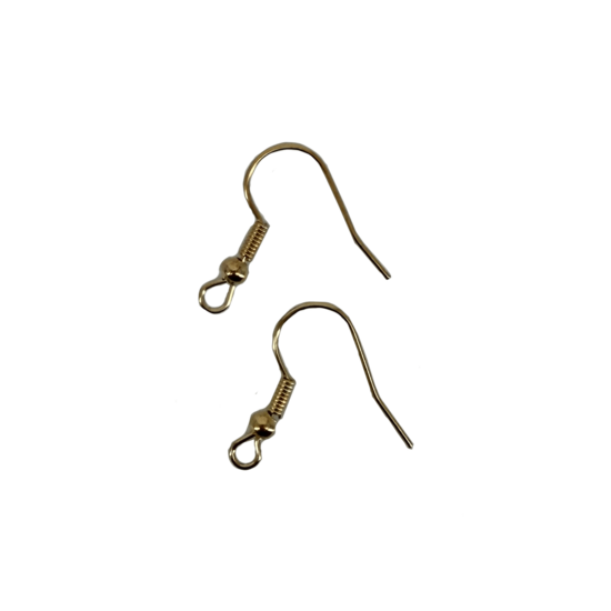 Metaliniai kabliukų auskarai (20 vnt.)