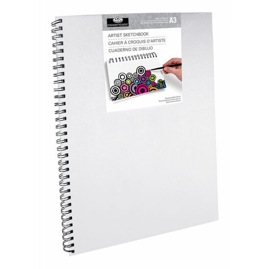 Royal & Langnickel skiču albums ar audekla vāku A5 110 g balts