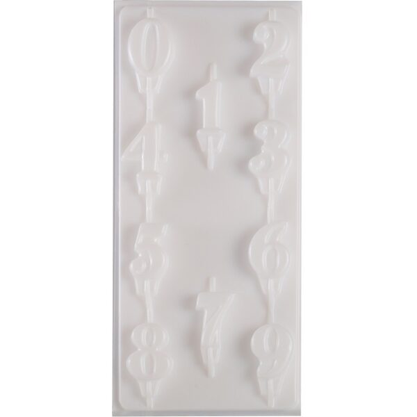 Graine Creative Candle Mould - Birthday Numbers