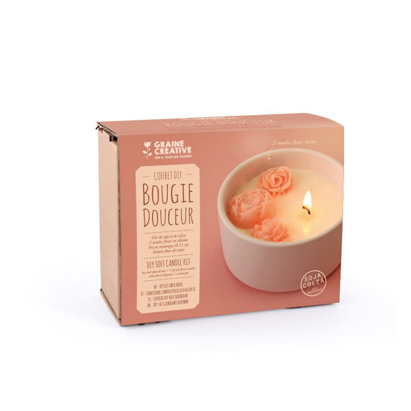 Graine Creative Candle Kit - Cotton Flower