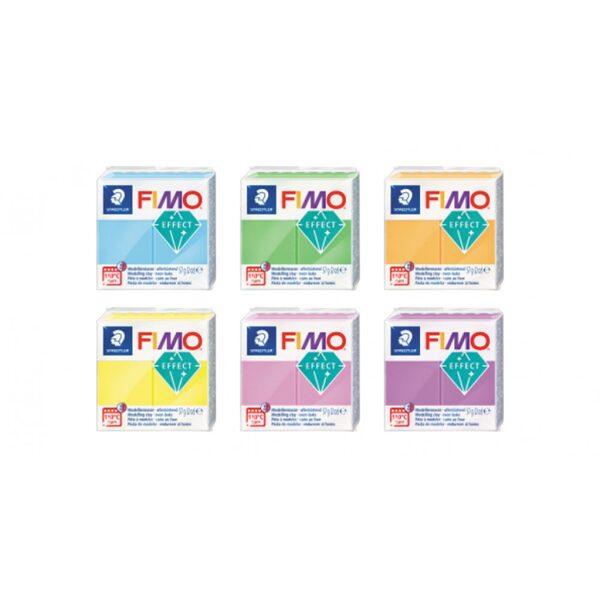 Graine Creative Fimo Effect māls 57g - Neona (6 gab.)