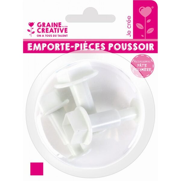 Graine Creative square push mold 3 pcs