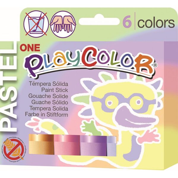 Graine Creative box of 6 Playcolor One pastel sticks