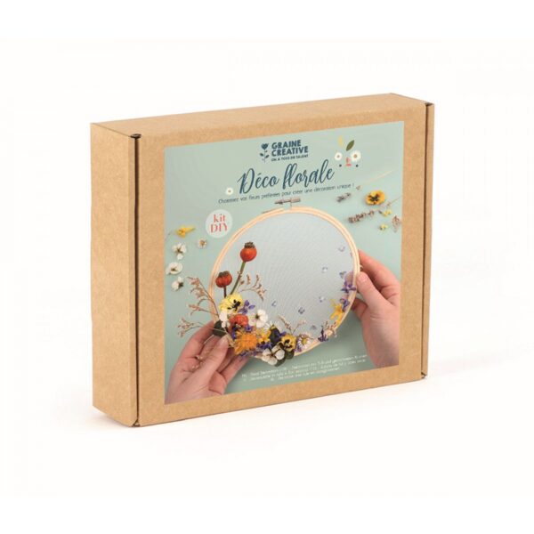 Graine Creative Deco Kit -  "Dried Flowers" ø18cm