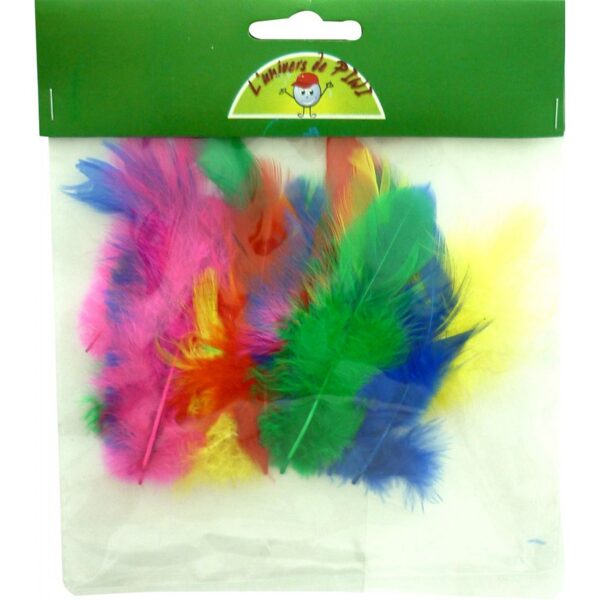 Graine Creative feathers in glossy color