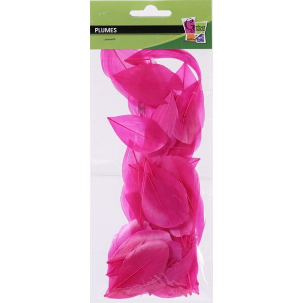 Graine Creative 3G Cut Goose Feathers Pink 60mm