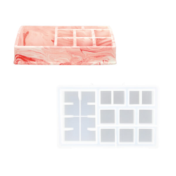 Silicone Mould - Grid Organiser