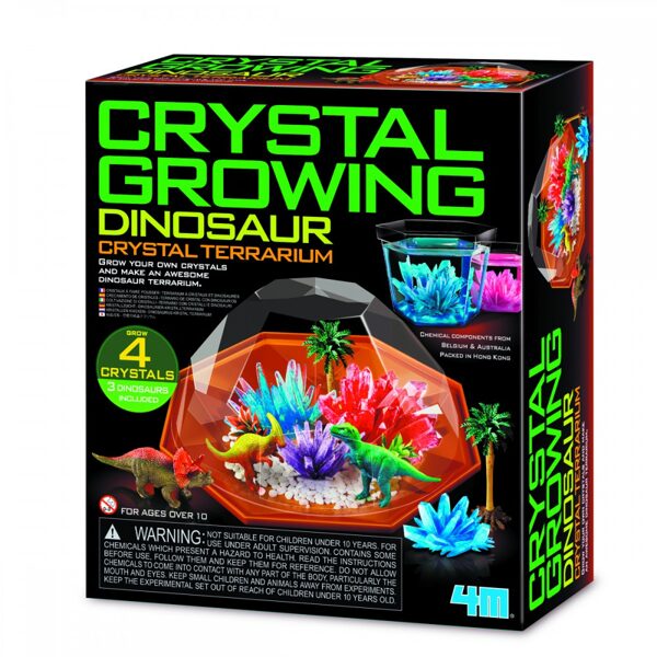 Graine Creative Crystal Growing Kit with Dinosaurs