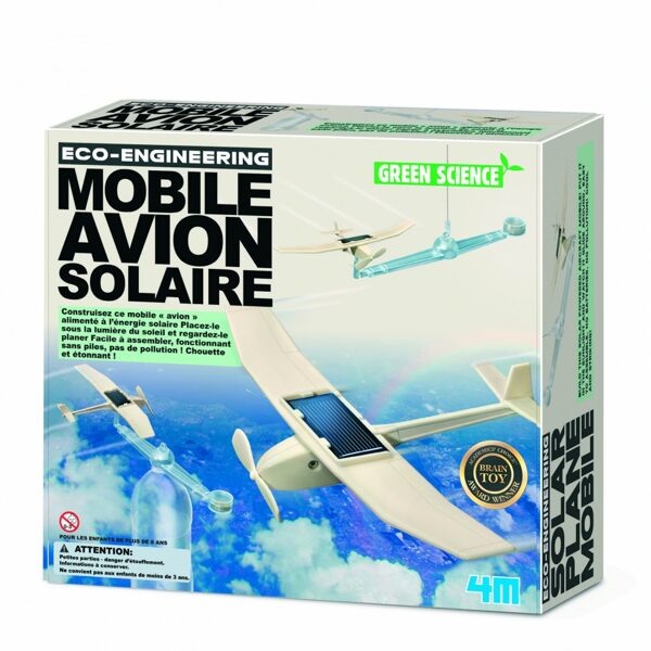  Graine Creative Kit ECO-ENGINEERING MOBILE SOLAR AIRPLANE