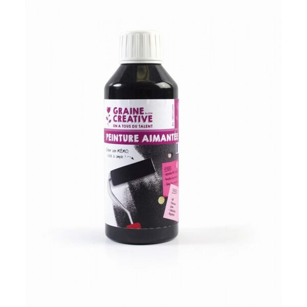 Graine Creative black magnetic paint 250ml