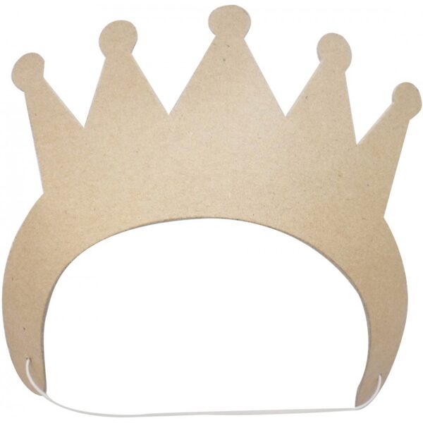 Graine Creative Cardboard Crown 100mm x 75mm x 170mm - Princess