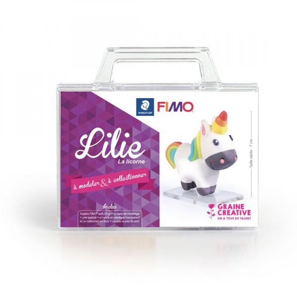 Graine Creative Fimo Clay Figurine Kit - Unicorn 