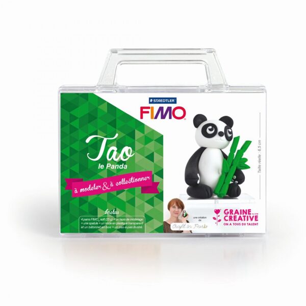 Graine Creative Fimo Clay Figurine Kit - Panda 