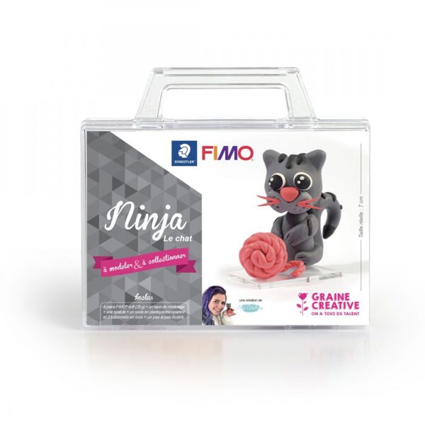 Graine Creative Fimo māla figūriņu komplekts - Kaķis 