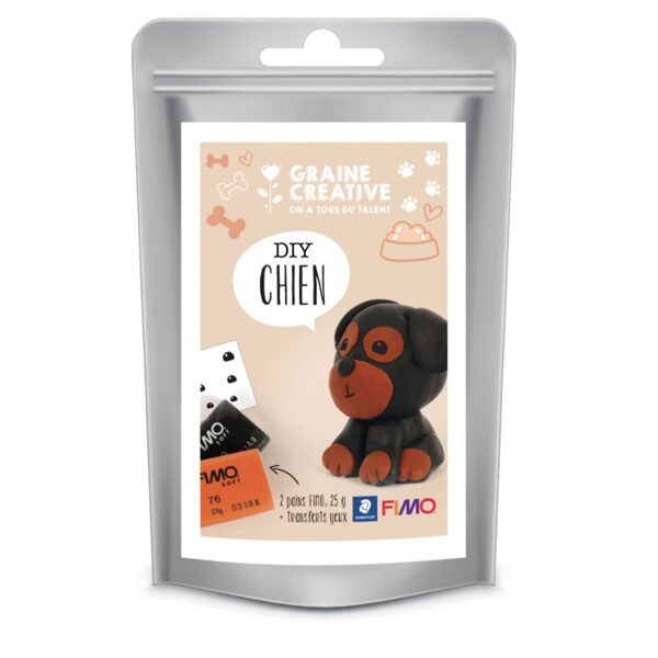 Graine Creative Fimo Clay Kit 2x25g - Dog 