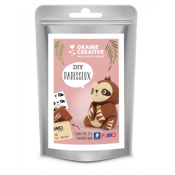 Graine Creative Fimo Clay Kit 2x25g - Monkey 