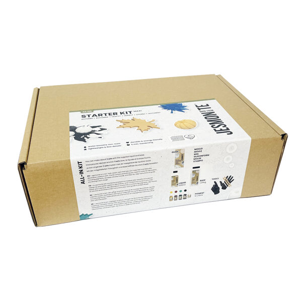 Jesmonite AC 100 Maxi komplekts: Rudens: kļavu lapas un 3 izmēru ķirbji