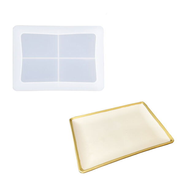 Silicone Mould - Rectangle Bowl