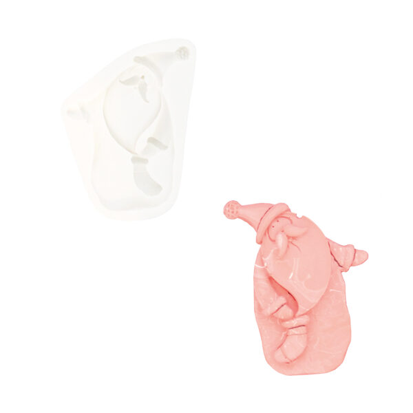 Silikona veidne - Ziemassvētku vecītis