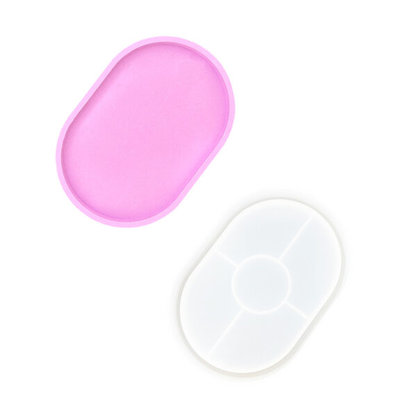 Silicone mold - Small oval tray