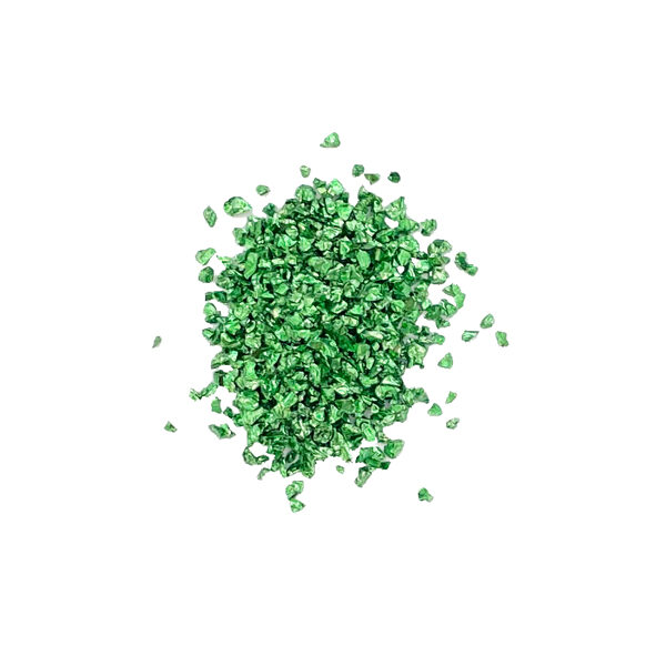 Glitter Chips - Green